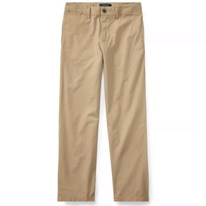 Polo Ralph Lauren Big Boys size 7 Straight Fit Stretch Twill Khaki pants